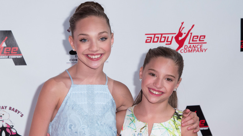 Maddie and Mackenzie Ziegler smiling together