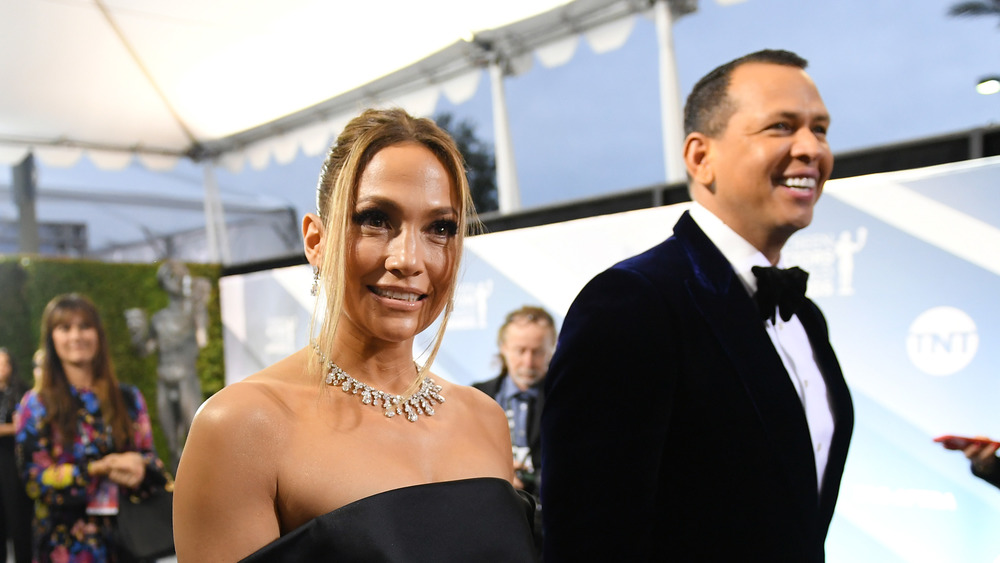 Alex Rodriguez and Jennifer Lopez