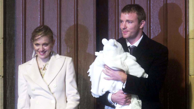 Madonna, Guy Ritchie, and Rocco Ritchie