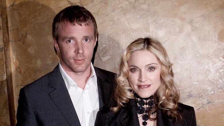 Guy RItchie posing with Madonna