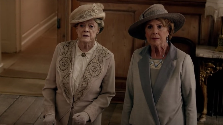 Lady Violet Grantham and Isobel Crawley