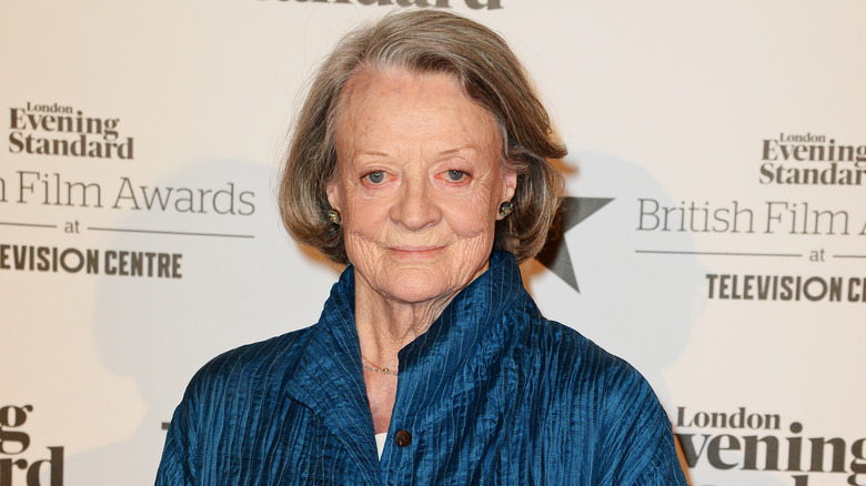 Dame Maggie Smith, winner of the Best Actress award for "The Lady In The Van"