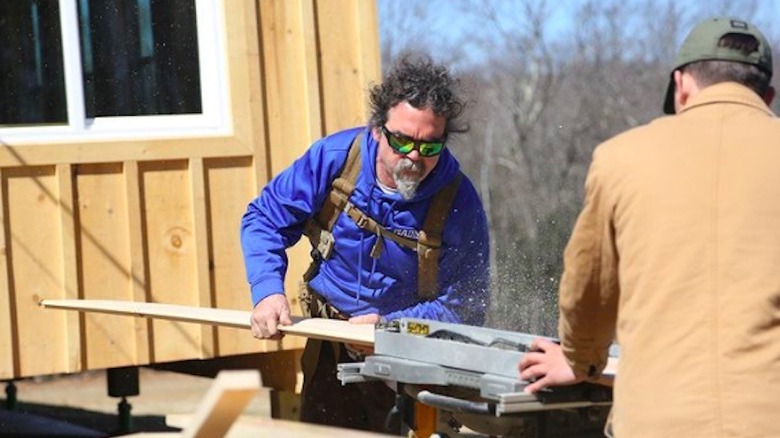 Ryan Eldridge from Maine Cabin Masters working