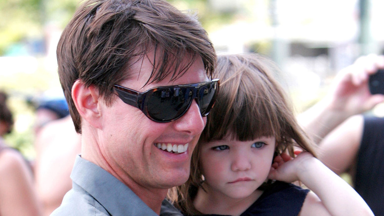 Tom Cruise with daughter Suri