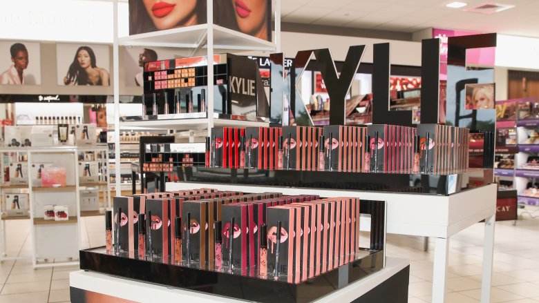 Kylie Cosmetics display at Ulta