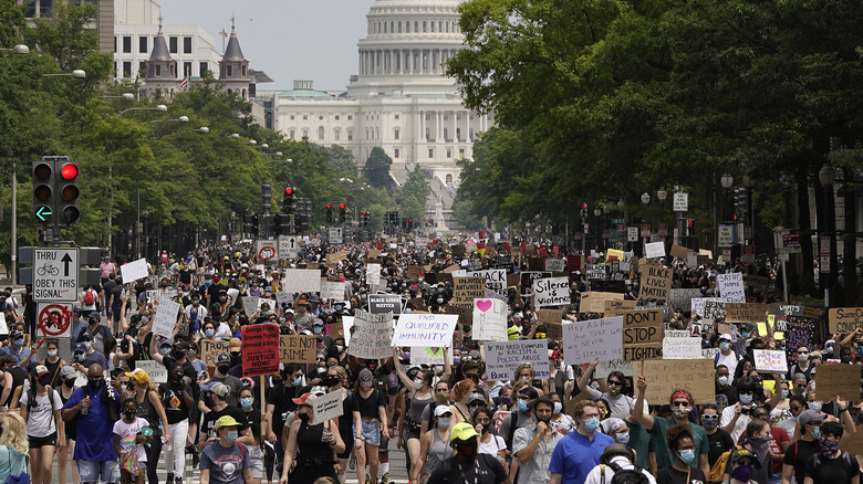 A Black Lives Matter protest