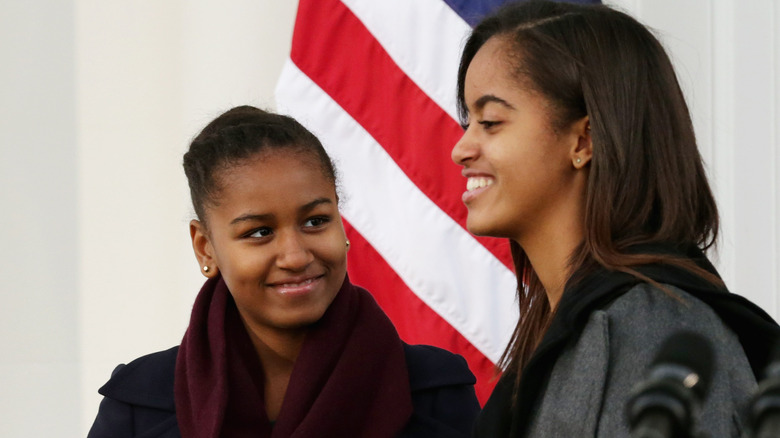 Sasha Obama, Malia Obama