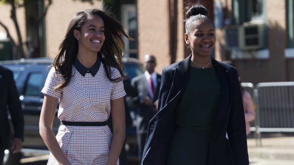 Malia Obama and Sasha Obama