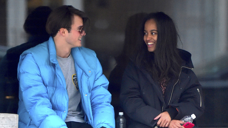 Rory Farquharson and Malia Obama hang out together in 2018