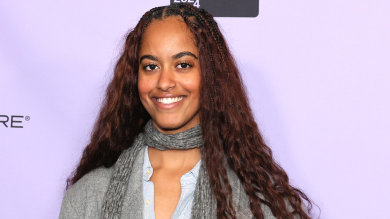 Malia Obama at the Sundance Film Festival in 2024