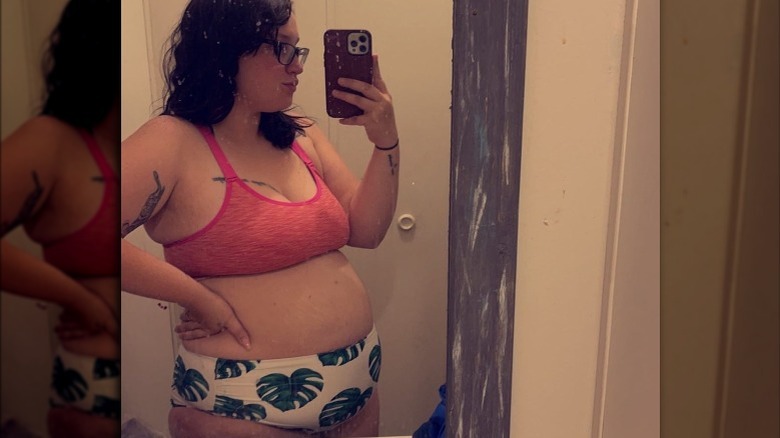 Lauryn Efird pregnancy selfie