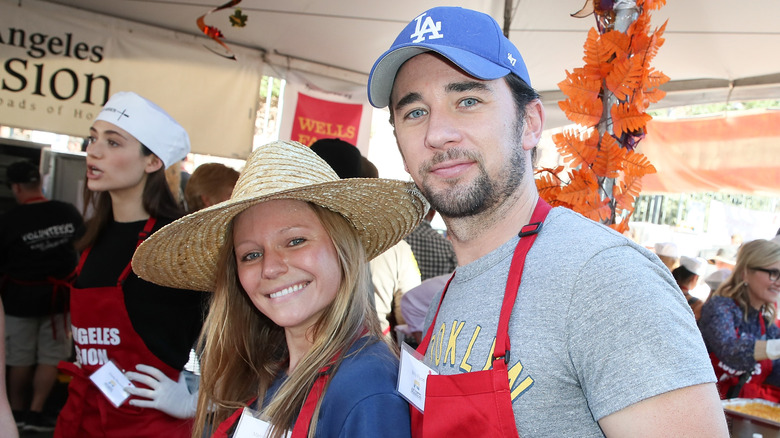 Actor Billy Flynn and Marci Miller at an event 