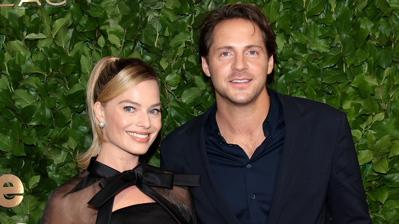 Margot Robbie and Tom Ackerley