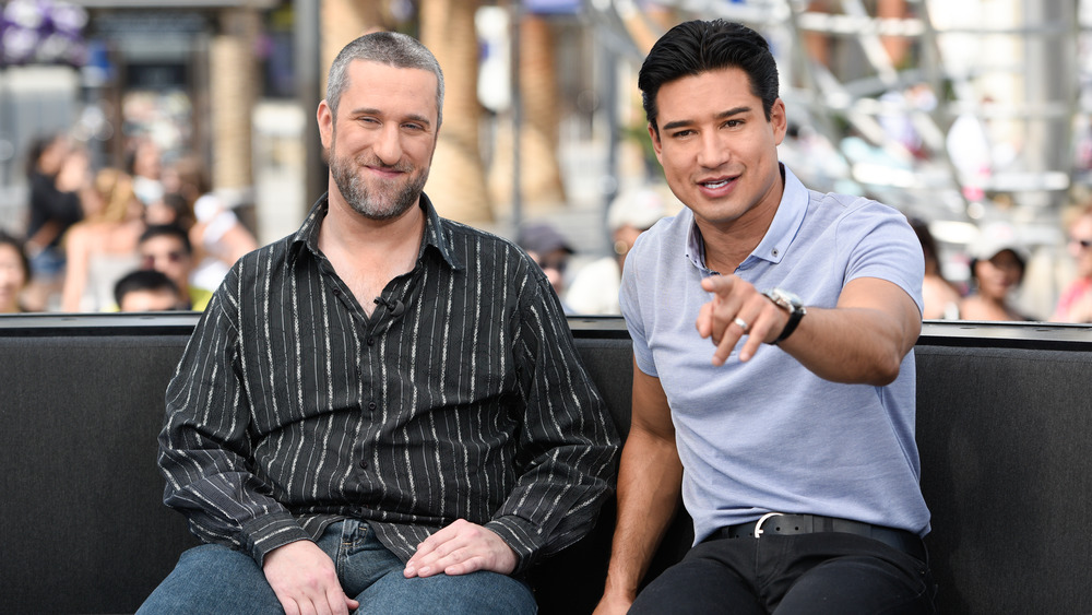 Dustin Diamond and Mario Lopez