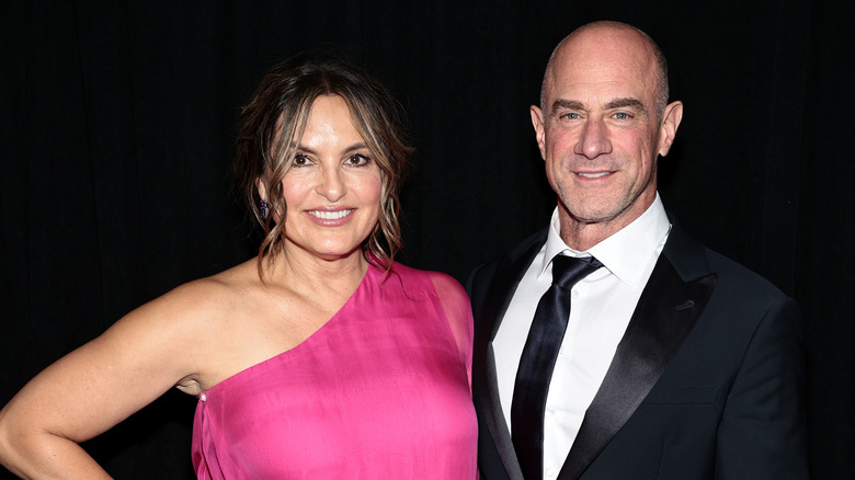 Mariska Hargitay and Christopher Meloni from "Law & Order"