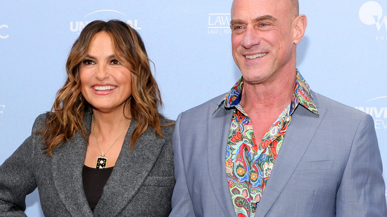 Mariska Hargitay and Chris Meloni