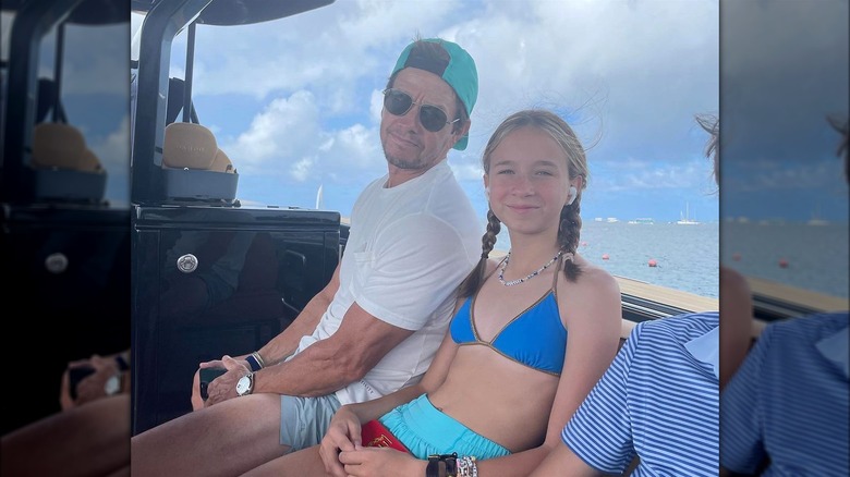 Mark Wahlberg and daughter Grace