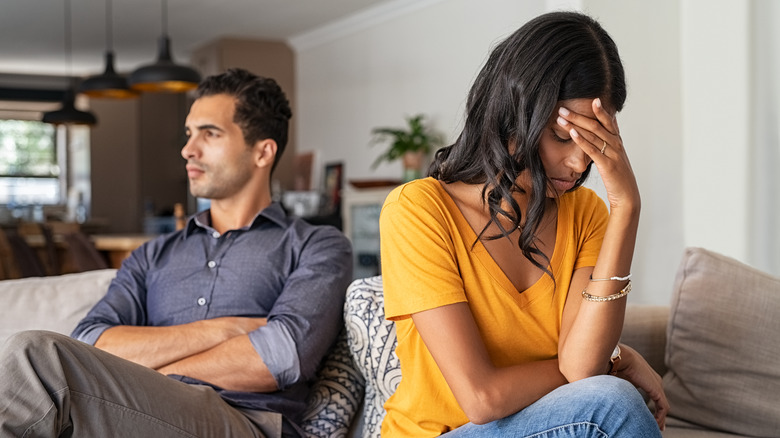 couple during conflict