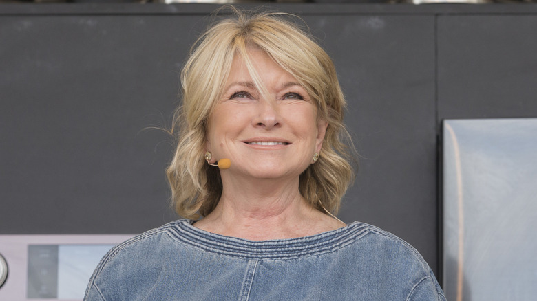 Martha Stewart smiling