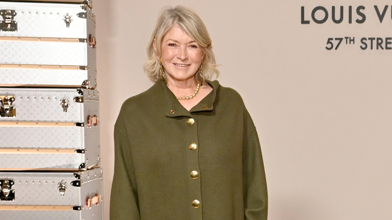 Martha Stewart smiling