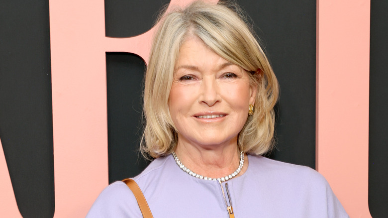 Martha Stewart on the red carpet