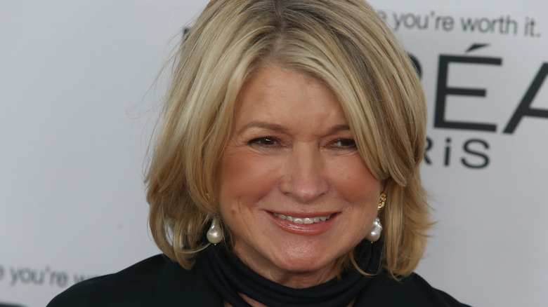 Martha Stewart smiling 