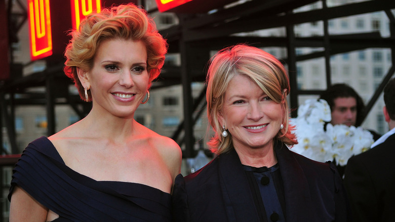 Martha and Alexis Stewart