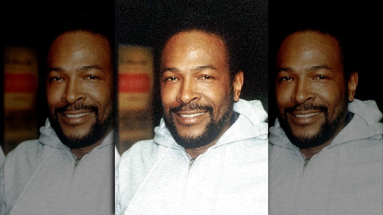 Marvin Gaye smiling