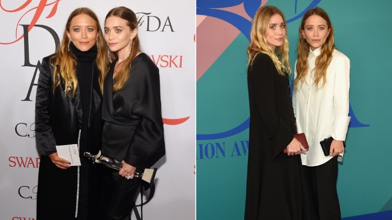 Mary Kate and Ashley Olsen, red carpet looks