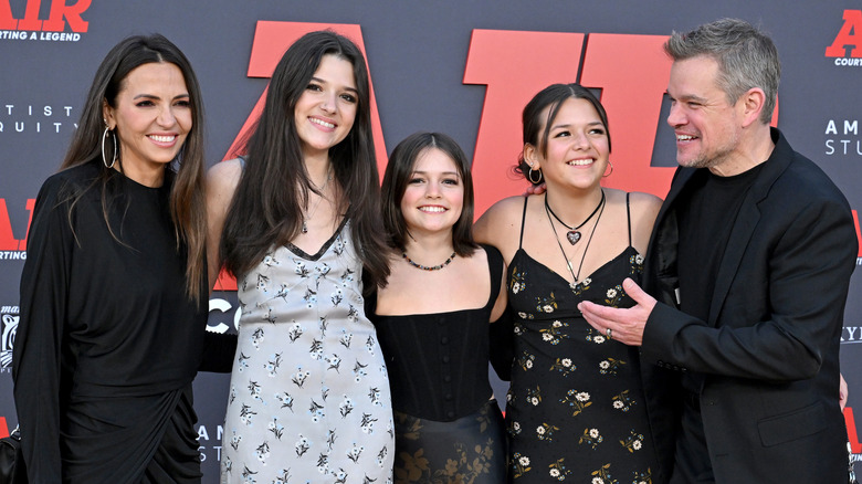 Matt Damon's Daughters Are Growing Up So Fast