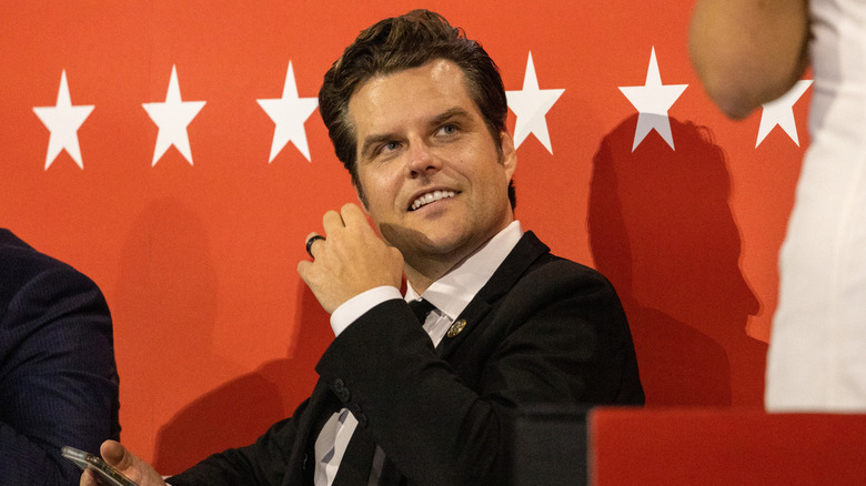 Matt Gaetz during the 2024 Republican National Convention