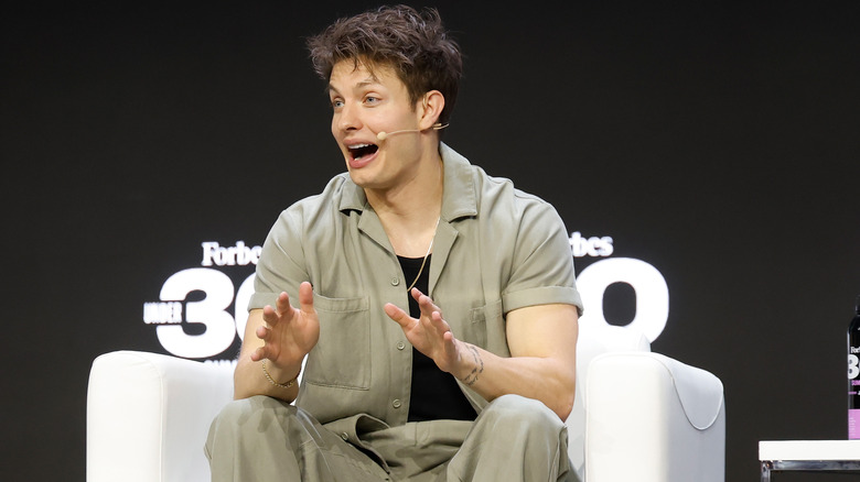 Matt Rife speaking at Forbes' 2023 30 Under 30 Summit