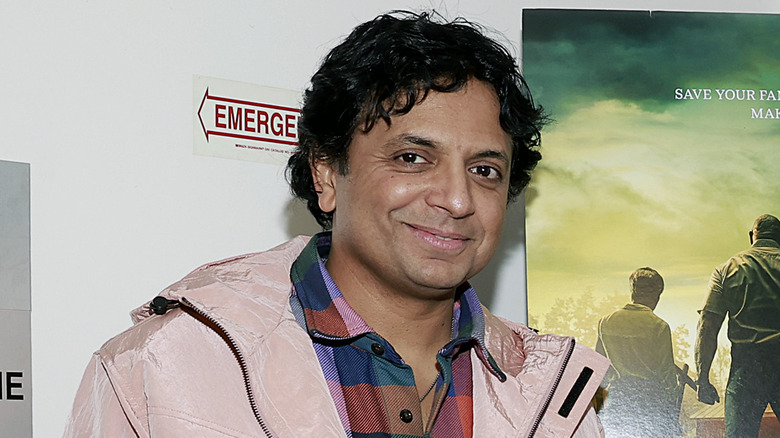 M. Night Shyamalan smiling