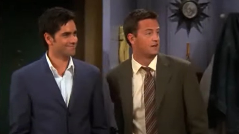 John Stamos and Matthew Perry on Friends