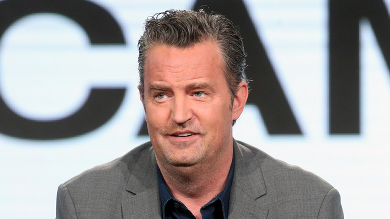 Matthew Perry speaking