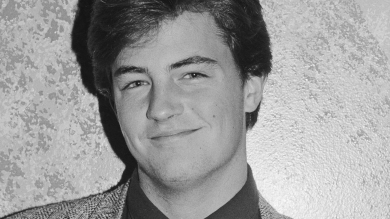 Matthew Perry smiling