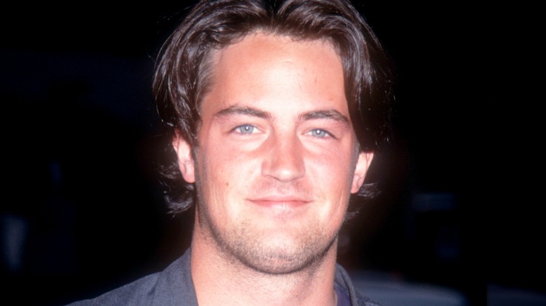 Matthew Perry posing