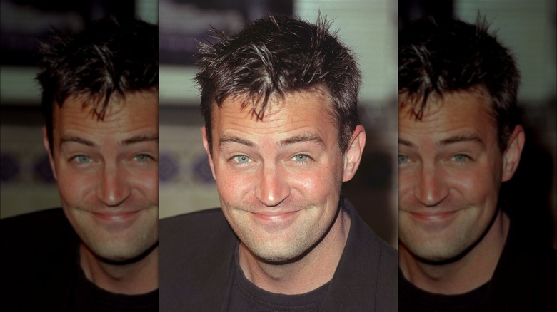 Matthew Perry smiling