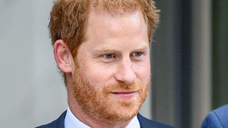 Prince Harry smiling