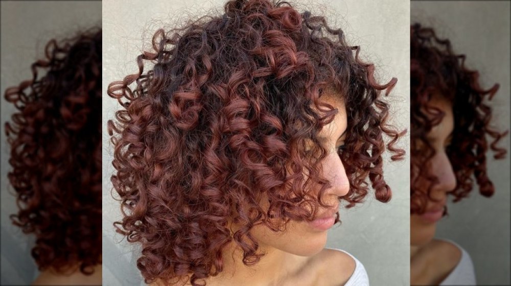 2020s curly hair style