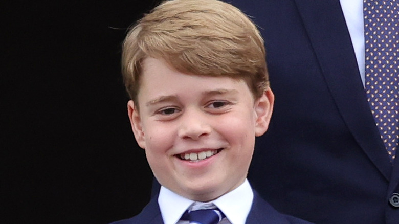 Prince George smiling 