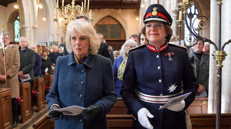 Camilla and Sarah at an event together 