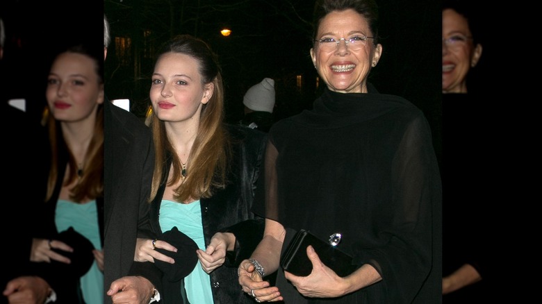 Isabel Beatty and Annette Bening 