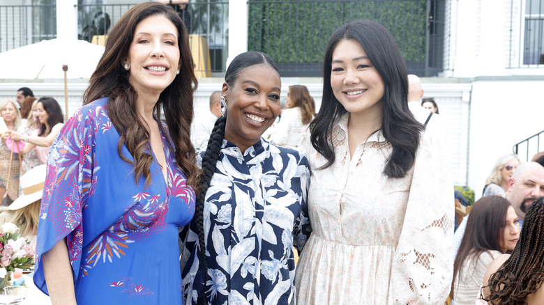 Nia Renée Hill, Liane Weintraub, and Crystal Kung Minkoff smiling