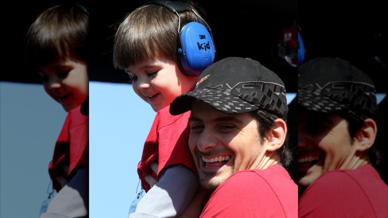 Brad Paisley and son