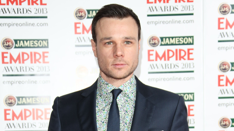 Rupert Evans at an event 