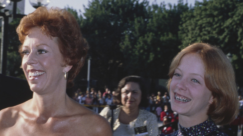 Carol Burnett and Carrie Hamilton 