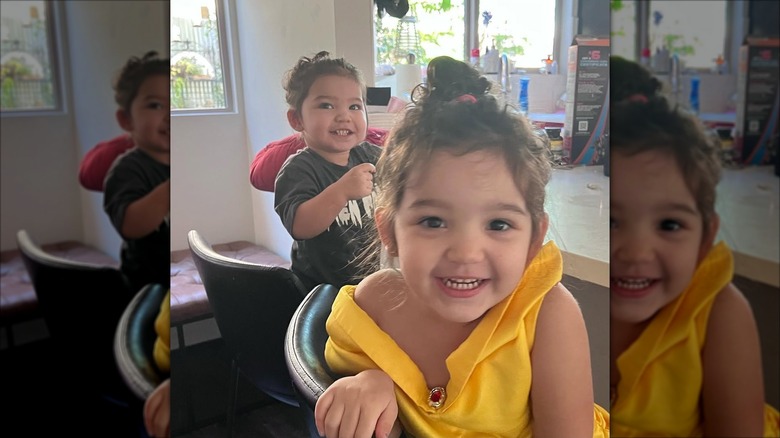 Cassie Ventura and Alex Fine's daughters smile for the camera