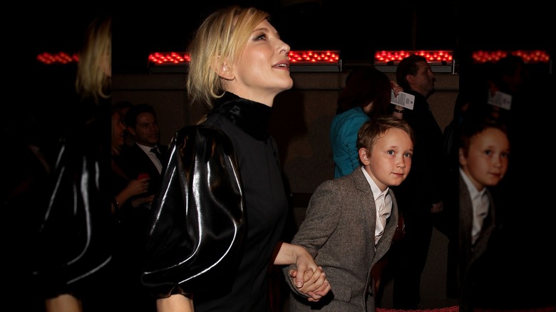 Cate Blanchett and Roman Upton