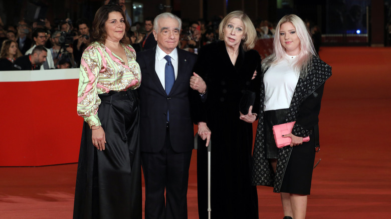 Cathy Scorsese, Martin Scorsese, Helen Morris and Francesca Scorsese